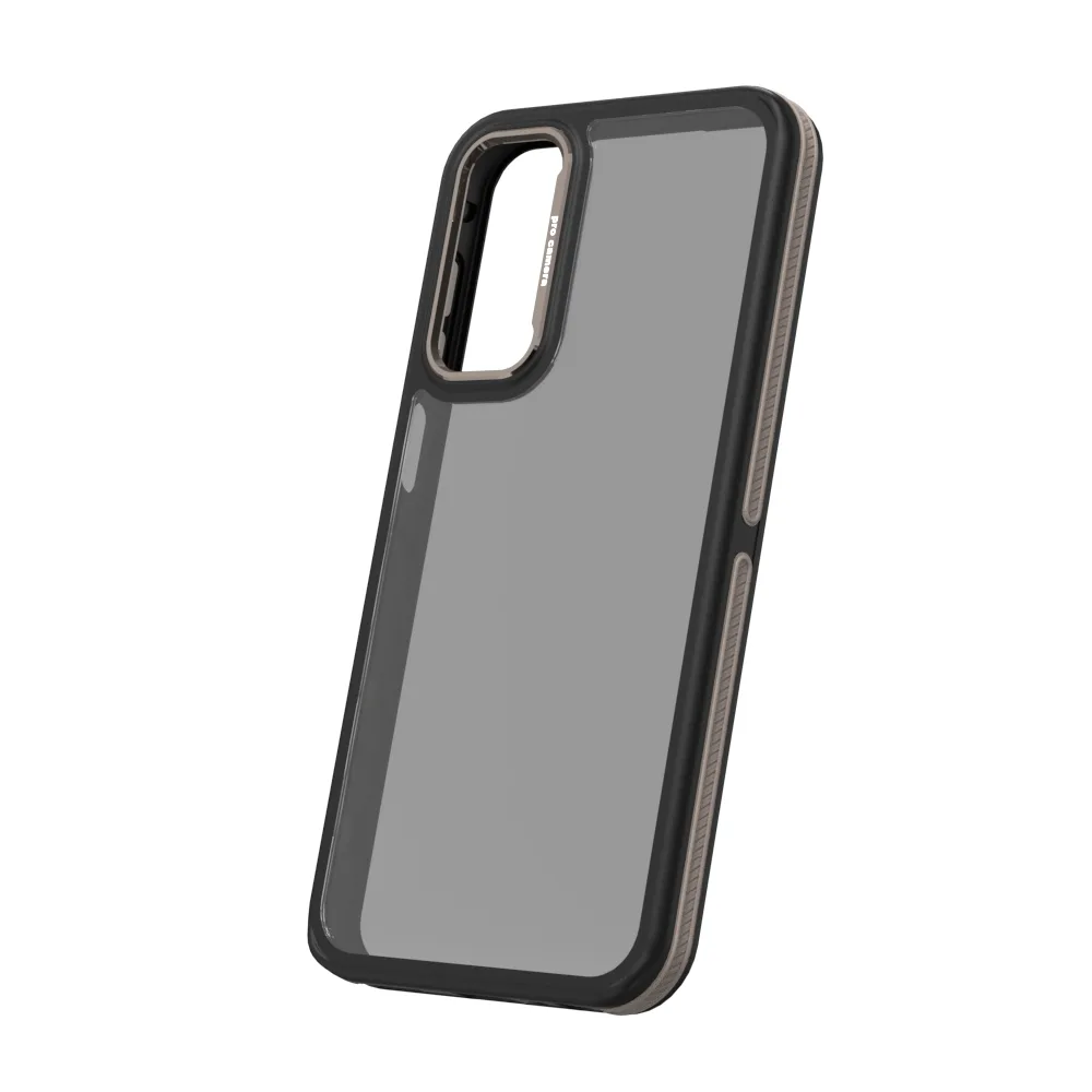 Kristallsvart fodral till Samsung Galaxy M15 5G grå
