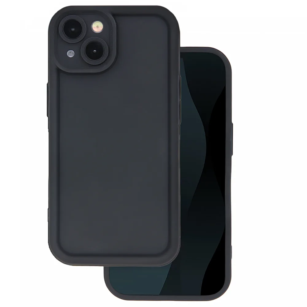 Ring TPU-fodral för iPhone 15 Pro 6,1″ svart
