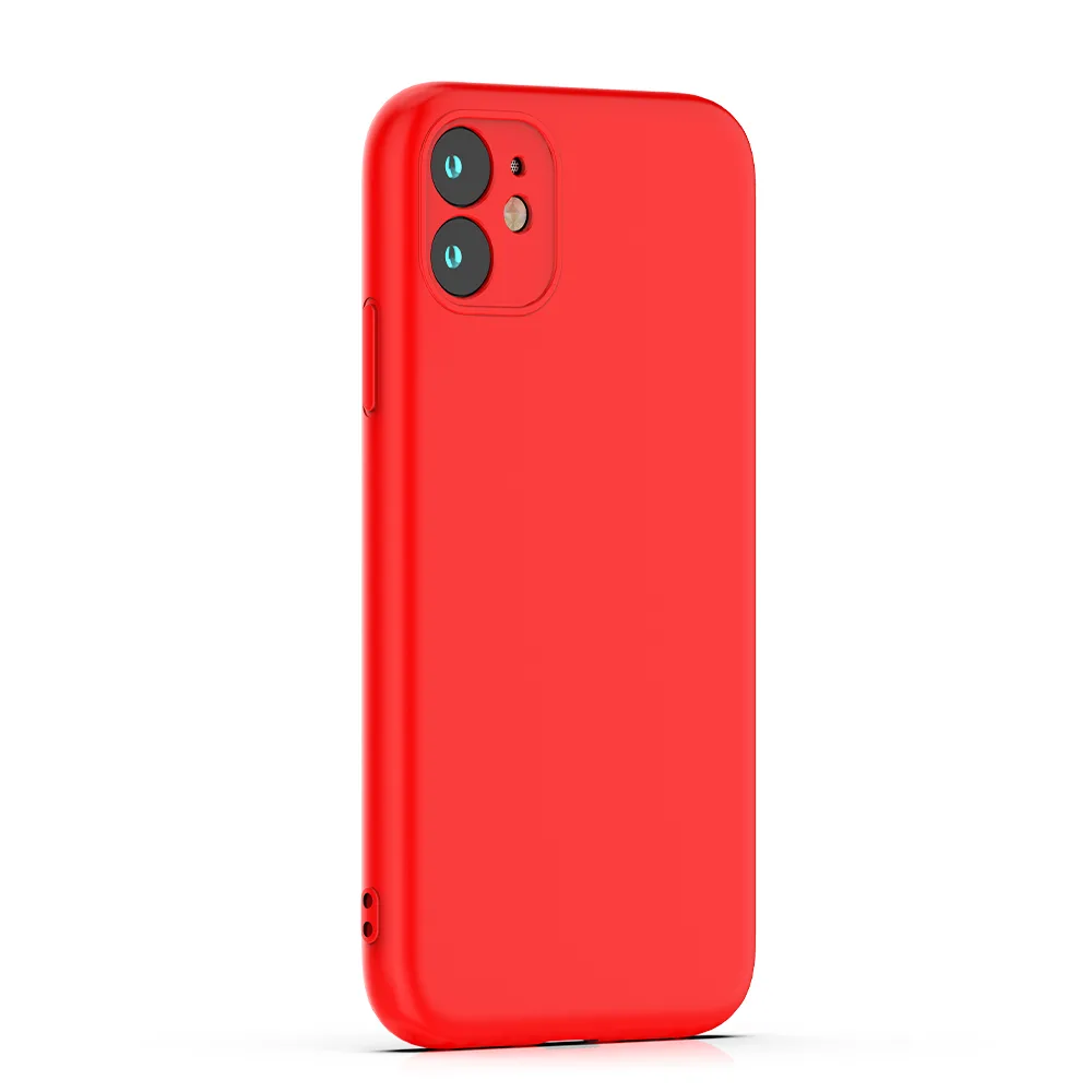 Röd silikonfodral till Samsung Galaxy S25 Edge