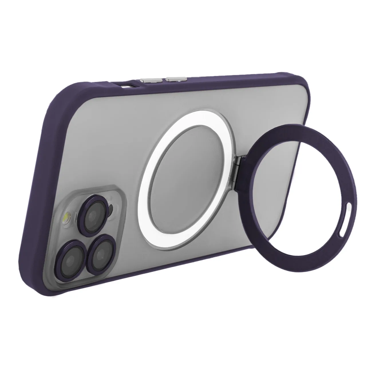 Ring Secure Mag-fodral för iPhone 12 6,1″ i lila