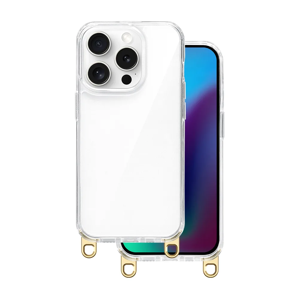 Fodral med krokhållare för iPhone 11 i guld