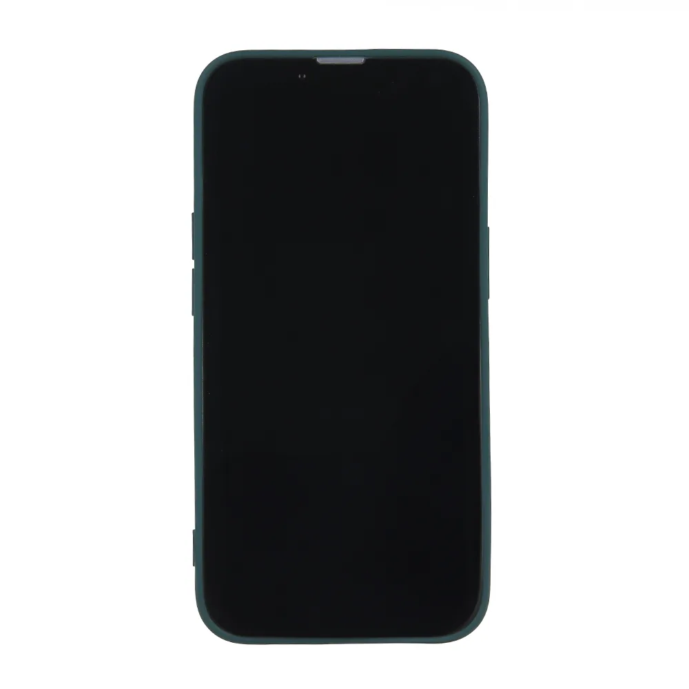 Enkelt Color Mag-fodral för iPhone 16 Plus 6,7″ i mörkgrön