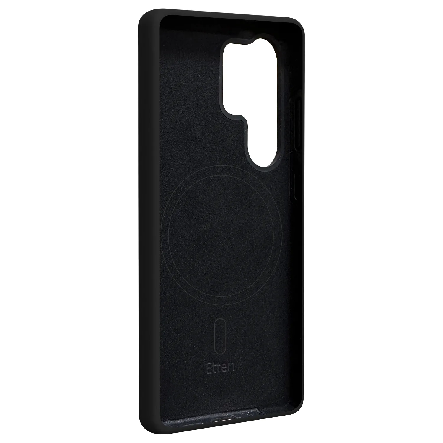 Etteri Silicone Mag-fodral för Samsung Galaxy S25 Ultra i svart