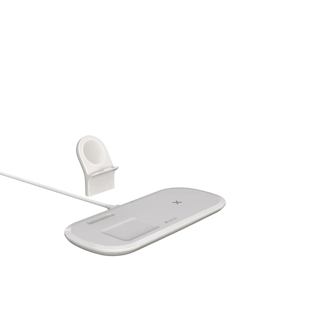 Devia wireless charger 3in1 Smart 15W white