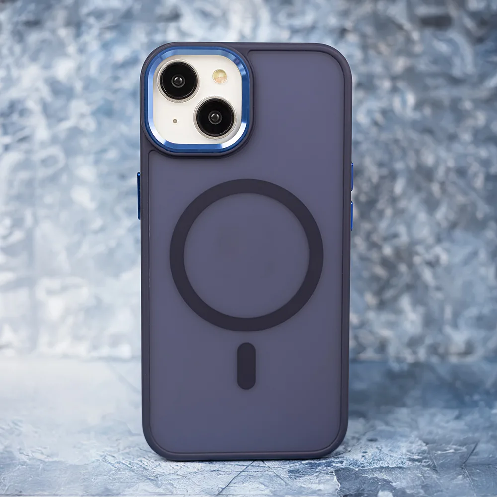 Frozen Mag case for iPhone 13 6,1″ navy blue