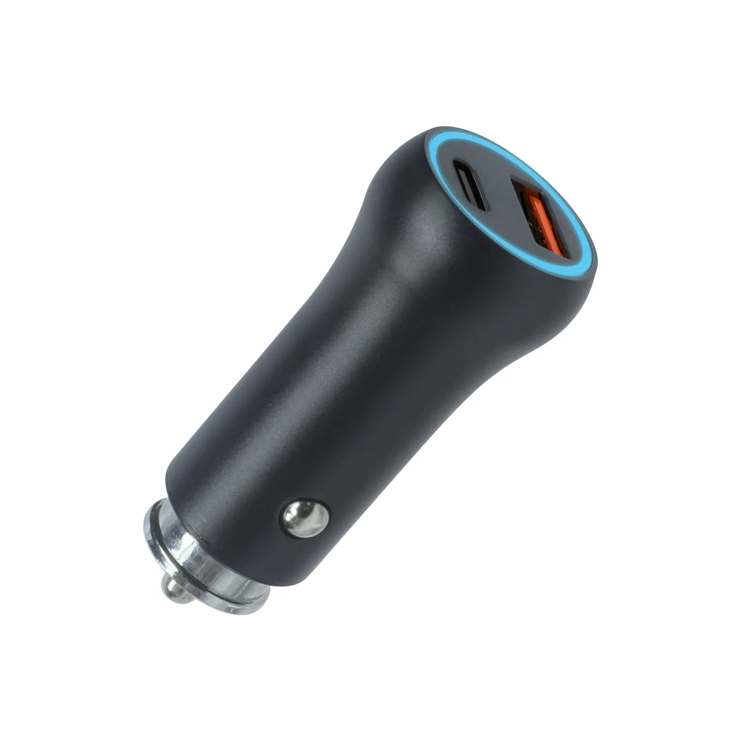 Setty biladapter USB-A + USB-C 20W CC-AC-201 svart