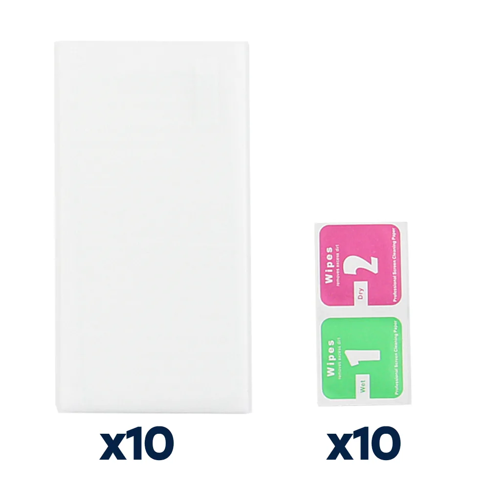 Härdat 2,5D-glas för iPhone 5 / 5S / 5C / SE 10-i-1