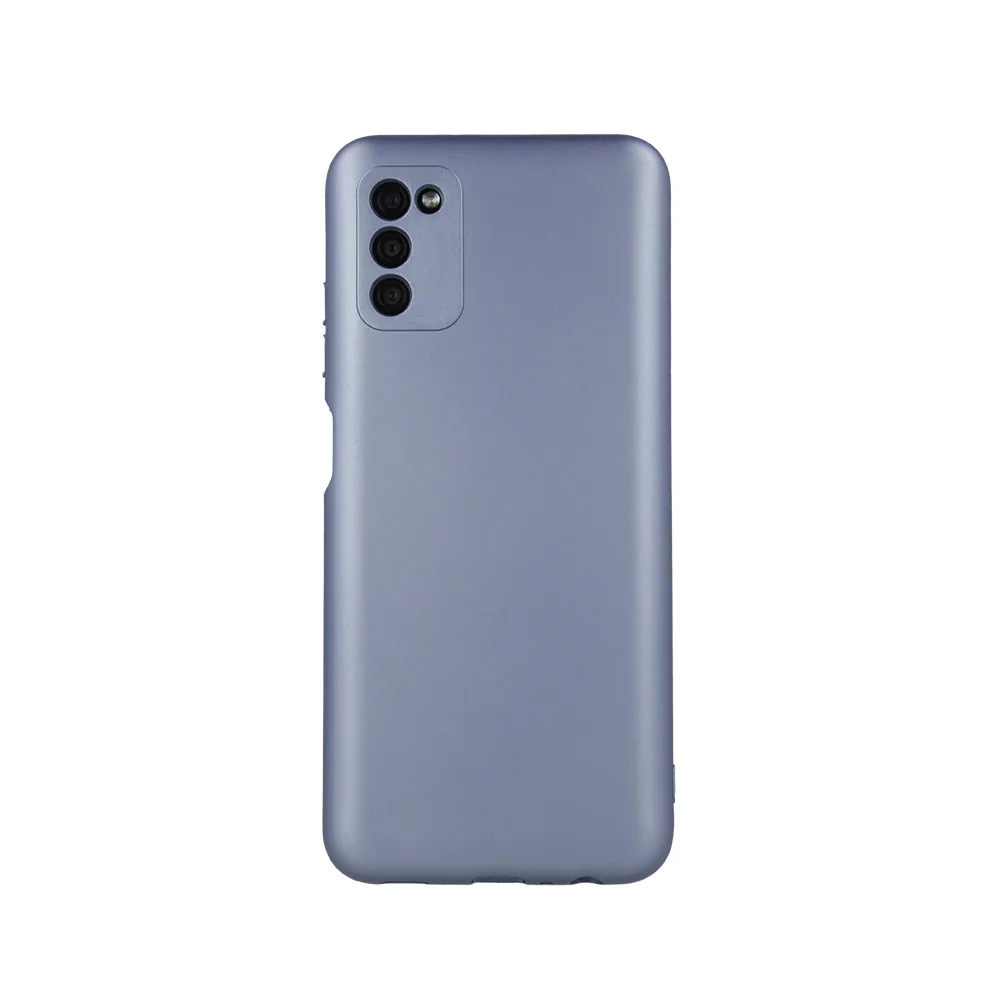 Metalliskt fodral till Samsung Galaxy A14 4G / A14 5G ljusblått