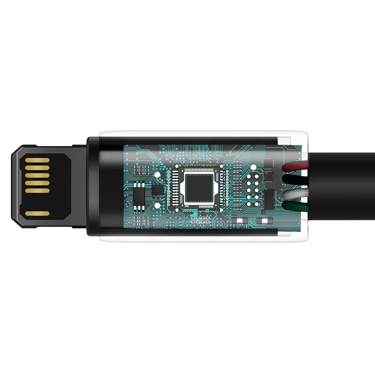Baseus cable Tungsten USB – Lightning 2,0m 2,4A black