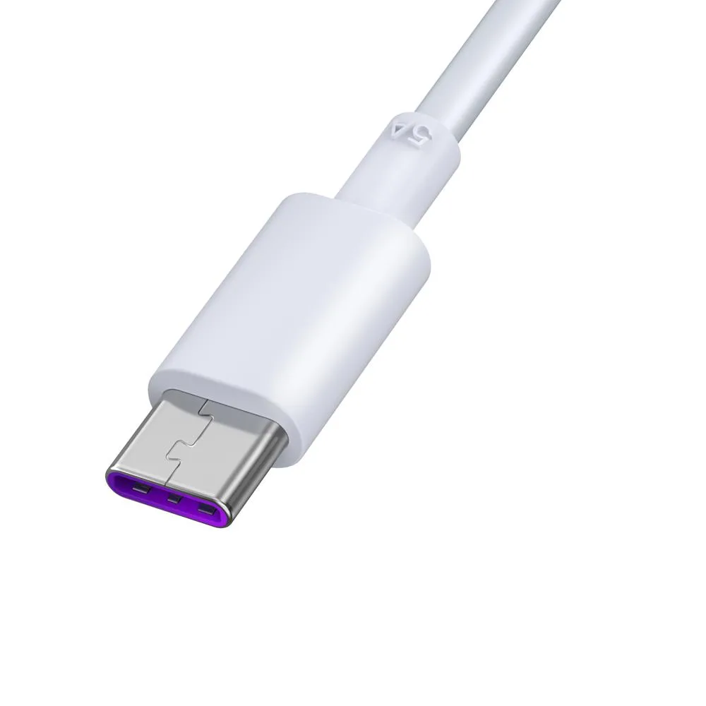 Devia cable Shark EC306 USB – USB-C 1,5 m 5A white