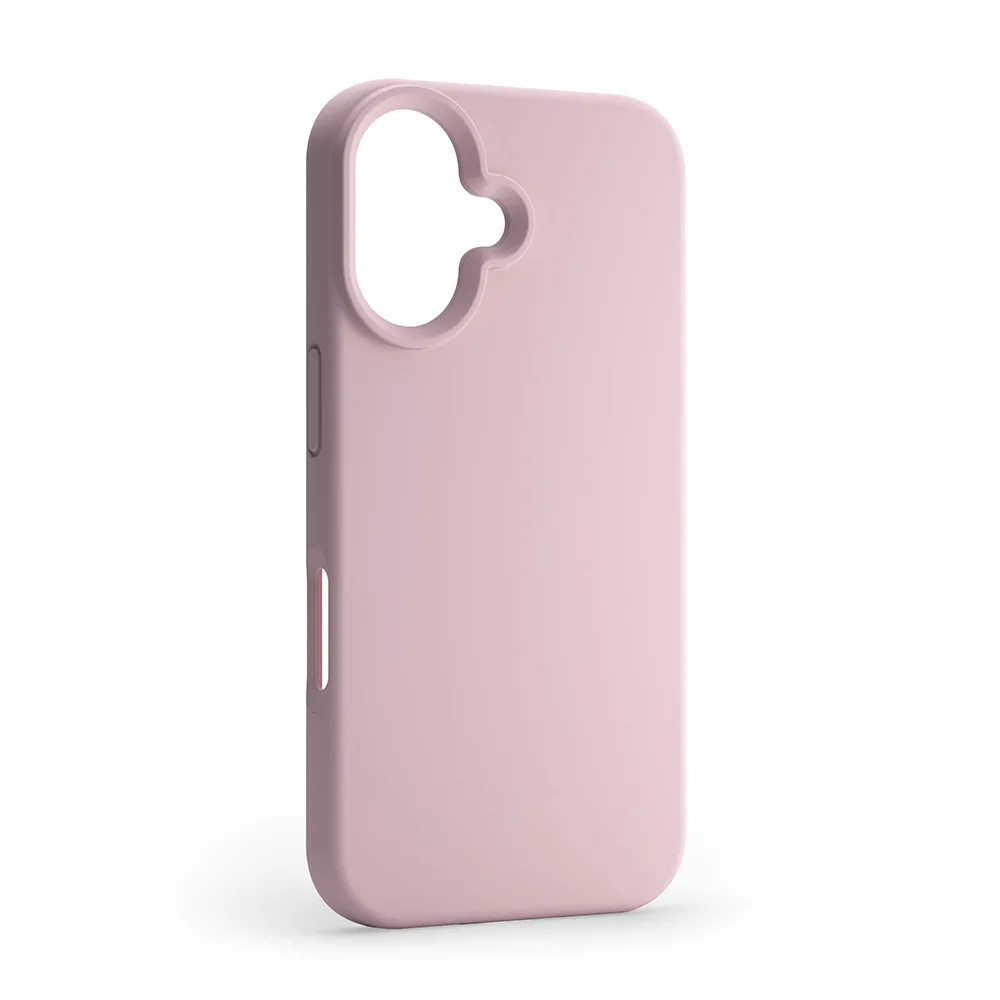 Etteri Silikonfodral till iPhone 16 Plus 6,7″ ljusrosa