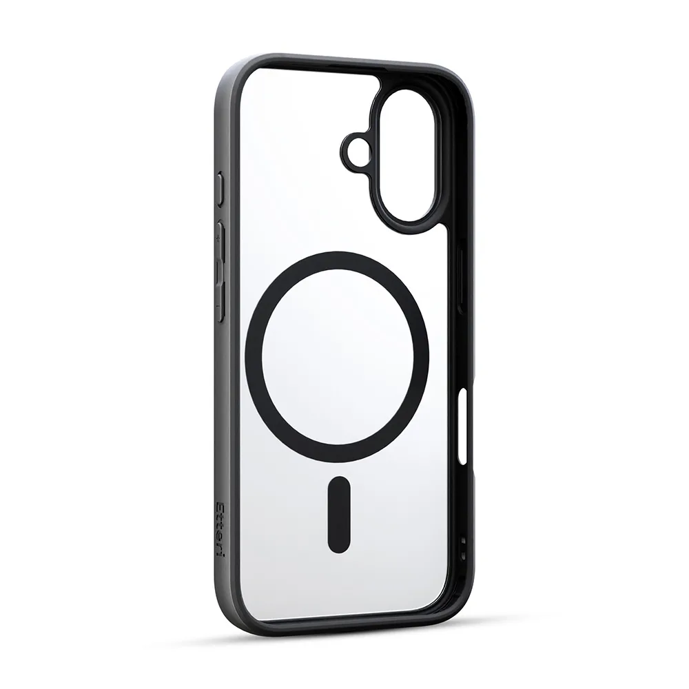 Etteri Matt Mag-fodral för iPhone 16 6,1″ svart