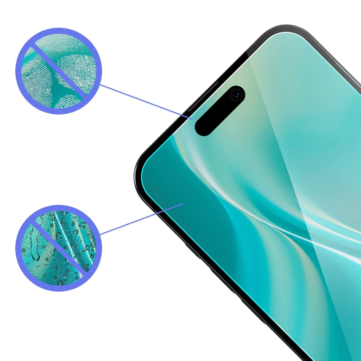 Etteri hybrid glass for iPhone 15 6,1″