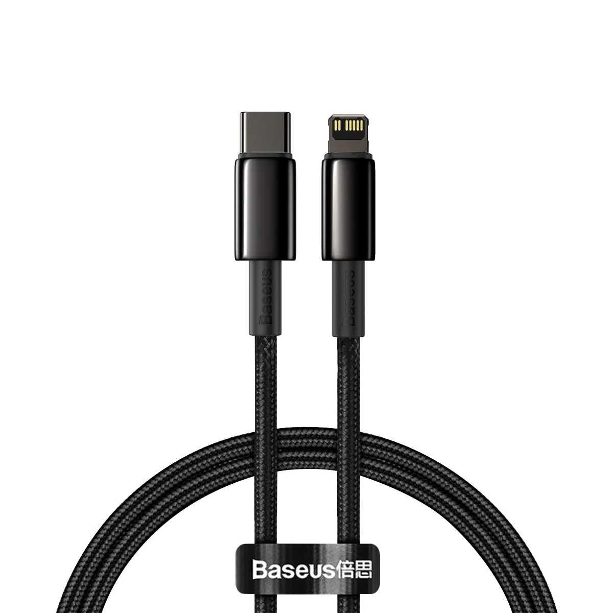 Baseus cable Tungsten PD USB-C – Lightning 1,0 m black 20W
