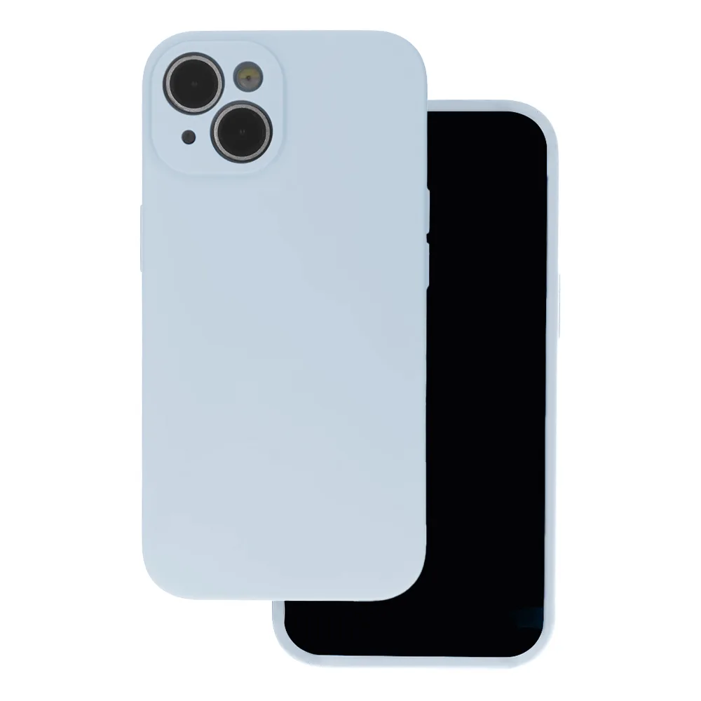 Silikonfodral till Samsung Galaxy A15 4G / A15 5G i babyblå