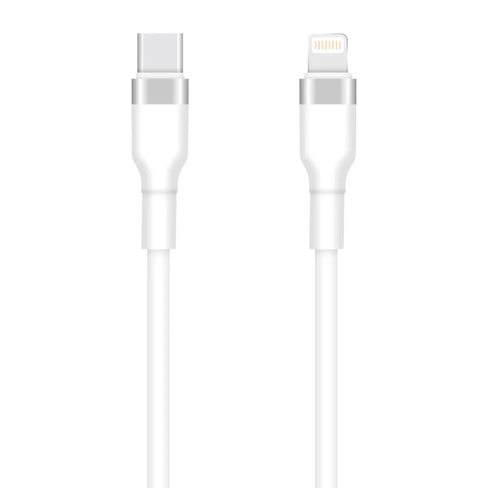 Setty USB-C - Lightning cable 1m 3A KSC-L-130 white