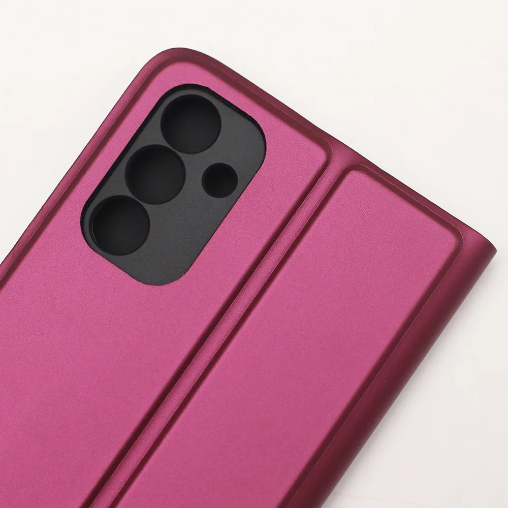 Smart mjuk fodral för iPhone 16e i bordeauxröd