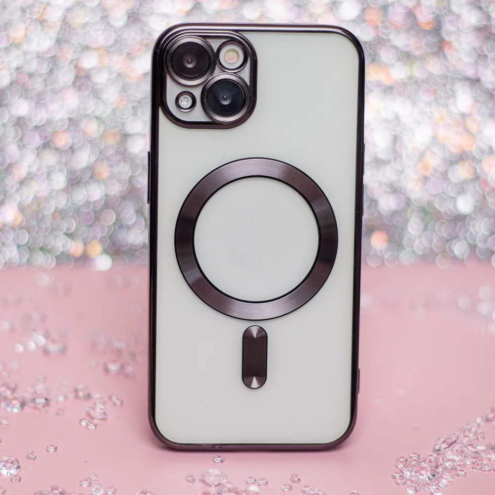 Color Chrome Mag case for iPhone 12 6,1″ black