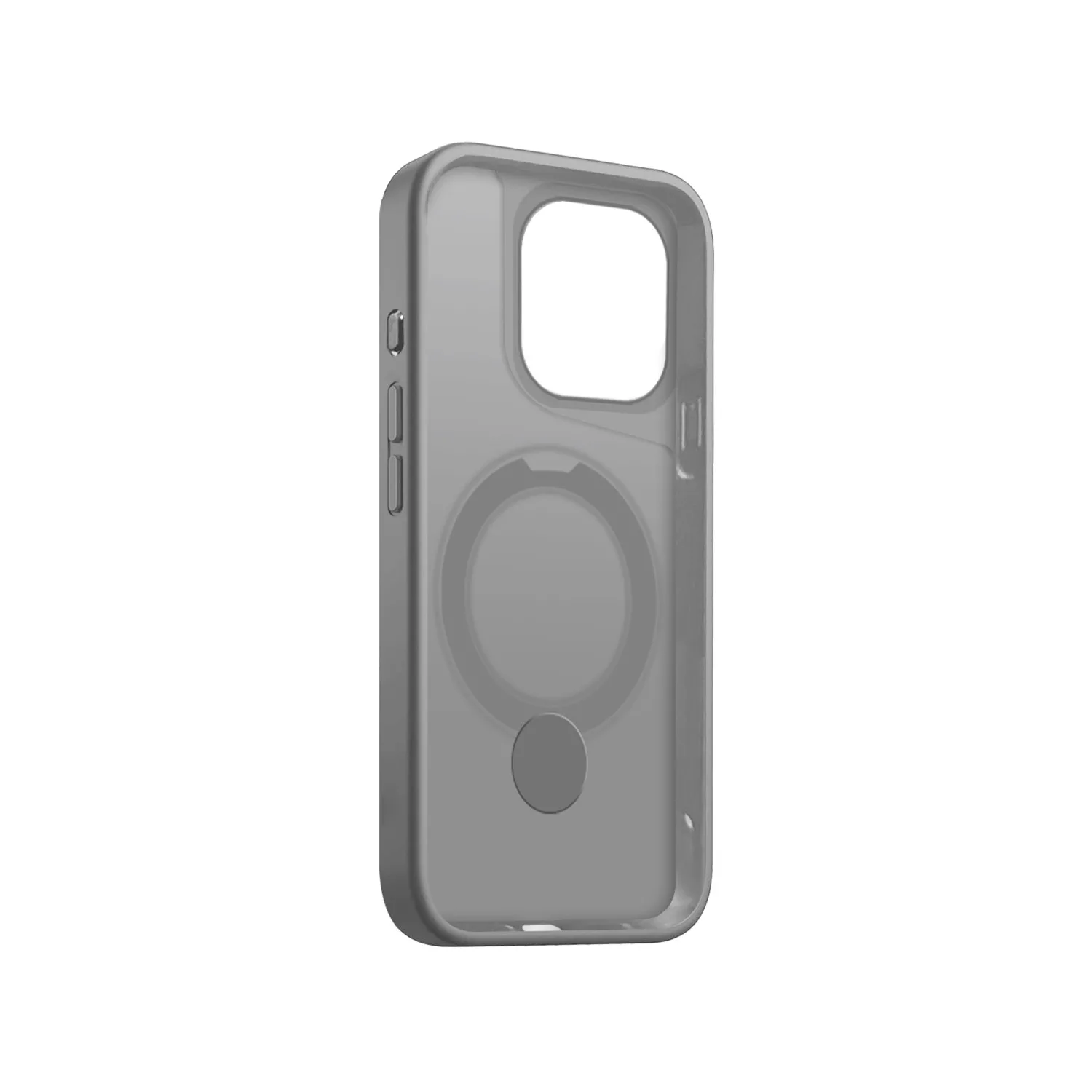 Etteri Matt Mag Ring-fodral för iPhone 15 Pro Max 6,7″ grå