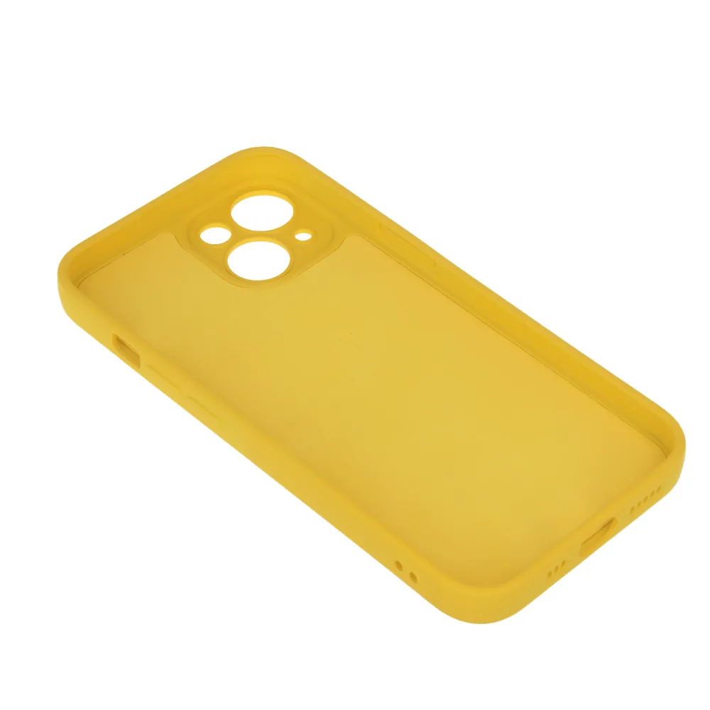 Silikonskal för Xiaomi Redmi 13c 5G gult