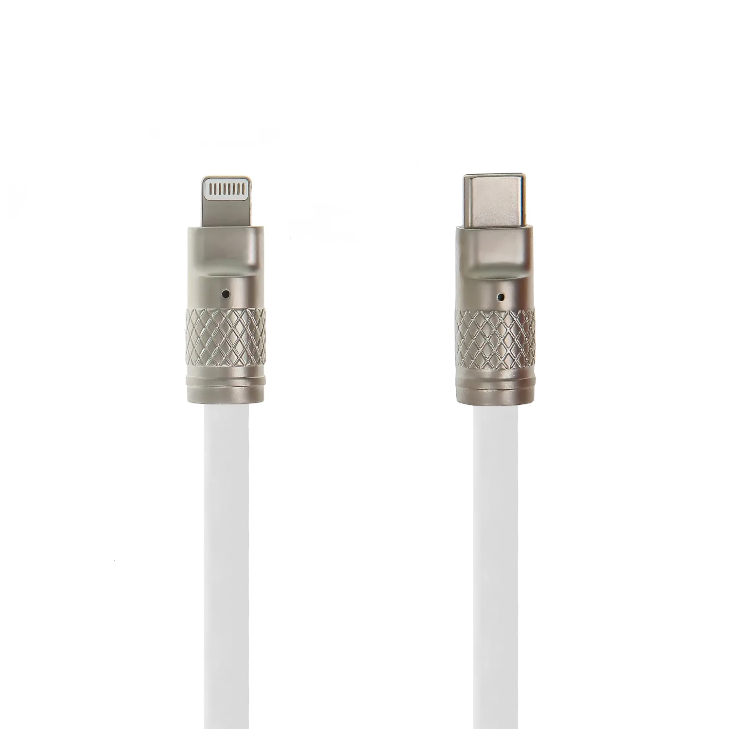 Setty Zink-kabel USB-C – Lightning 1,2 m 27W KZC-L-1.2270 vit