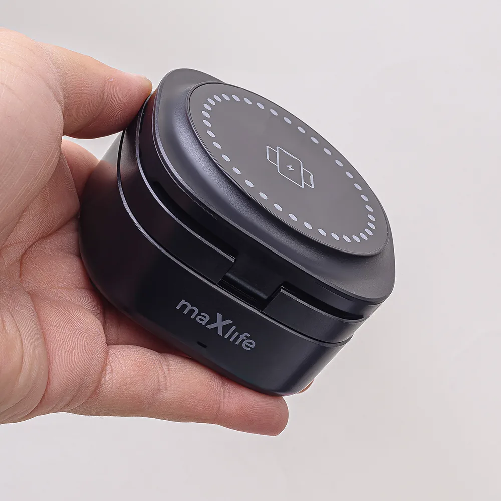 Maxlife MXWC-06 magnetisk trådlös laddare 15W svart 3-i-1