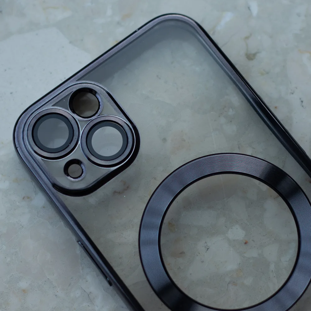 Color Chrome Mag case for iPhone 12 6,1″ black