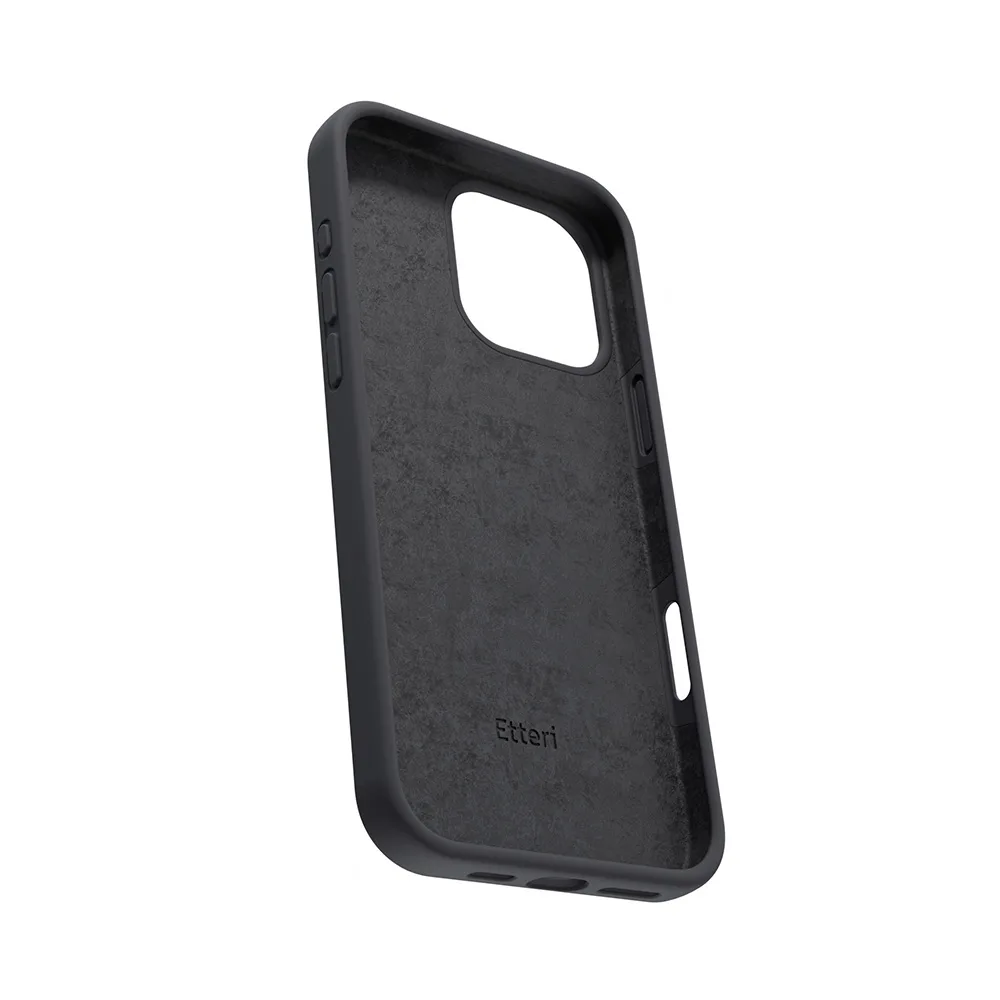 Etteri Silicone case for iPhone 16 Pro Max 6,9″ black