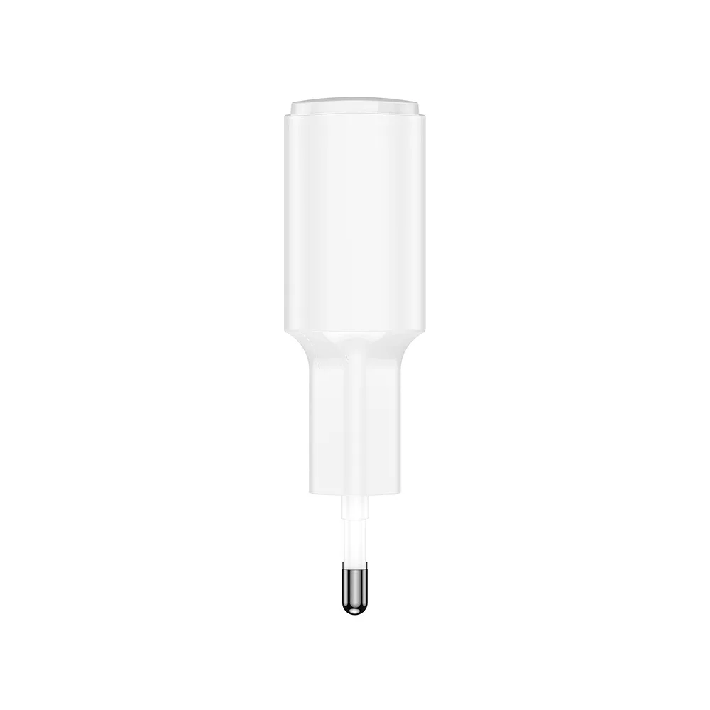 Forever TC-01-20AC PD QC charger 1x USB-C 1x USB 20W white