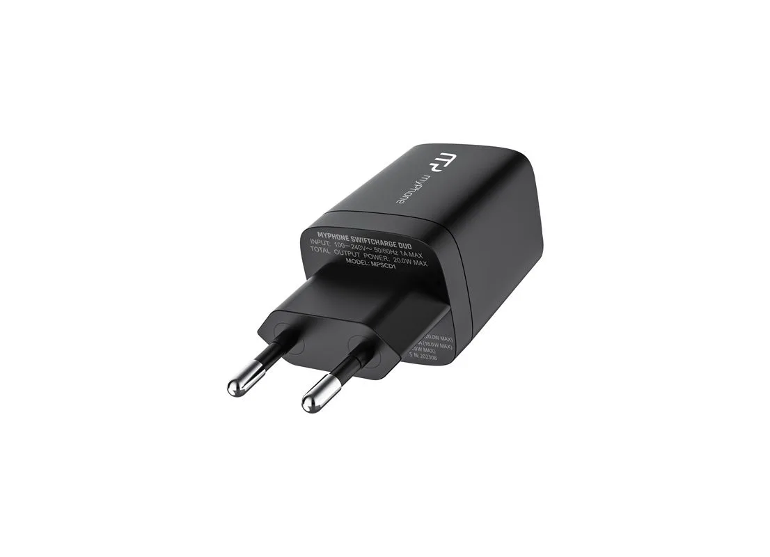 Laddare myPhone SWIFTCHARGE Duo