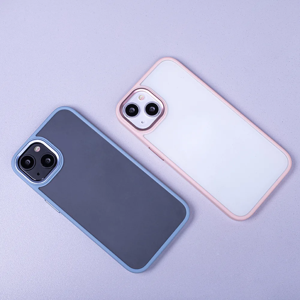 Satin Matt fodral för iPhone 14 Pro 6,1″ rosa