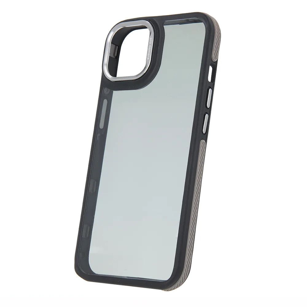 Kristallsvart fodral för iPhone 16 Plus 6,7″ grå