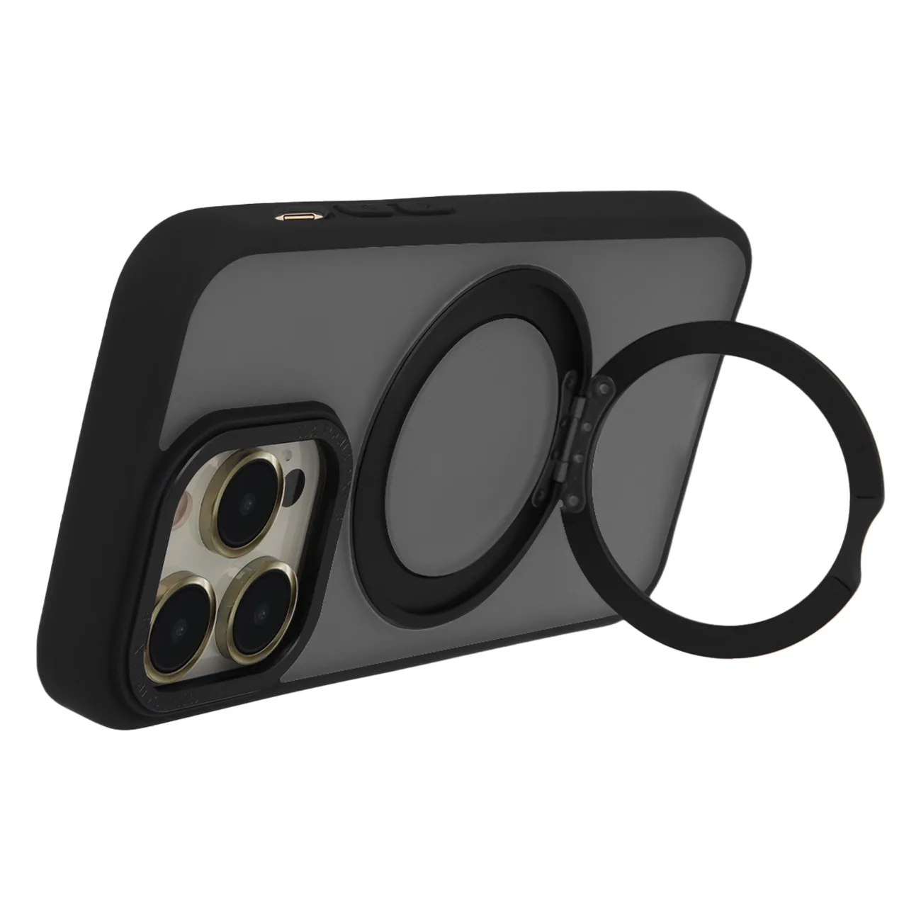 Säker roterande magfodral för iPhone 11 svart