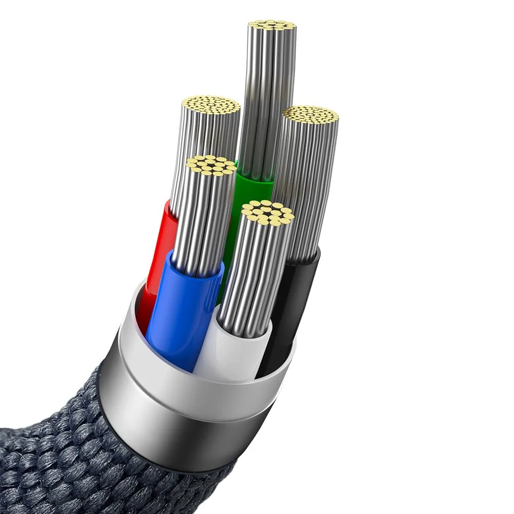 Baseus cable Crystal Shine USB-C – Lightning 1,2 m 20W black