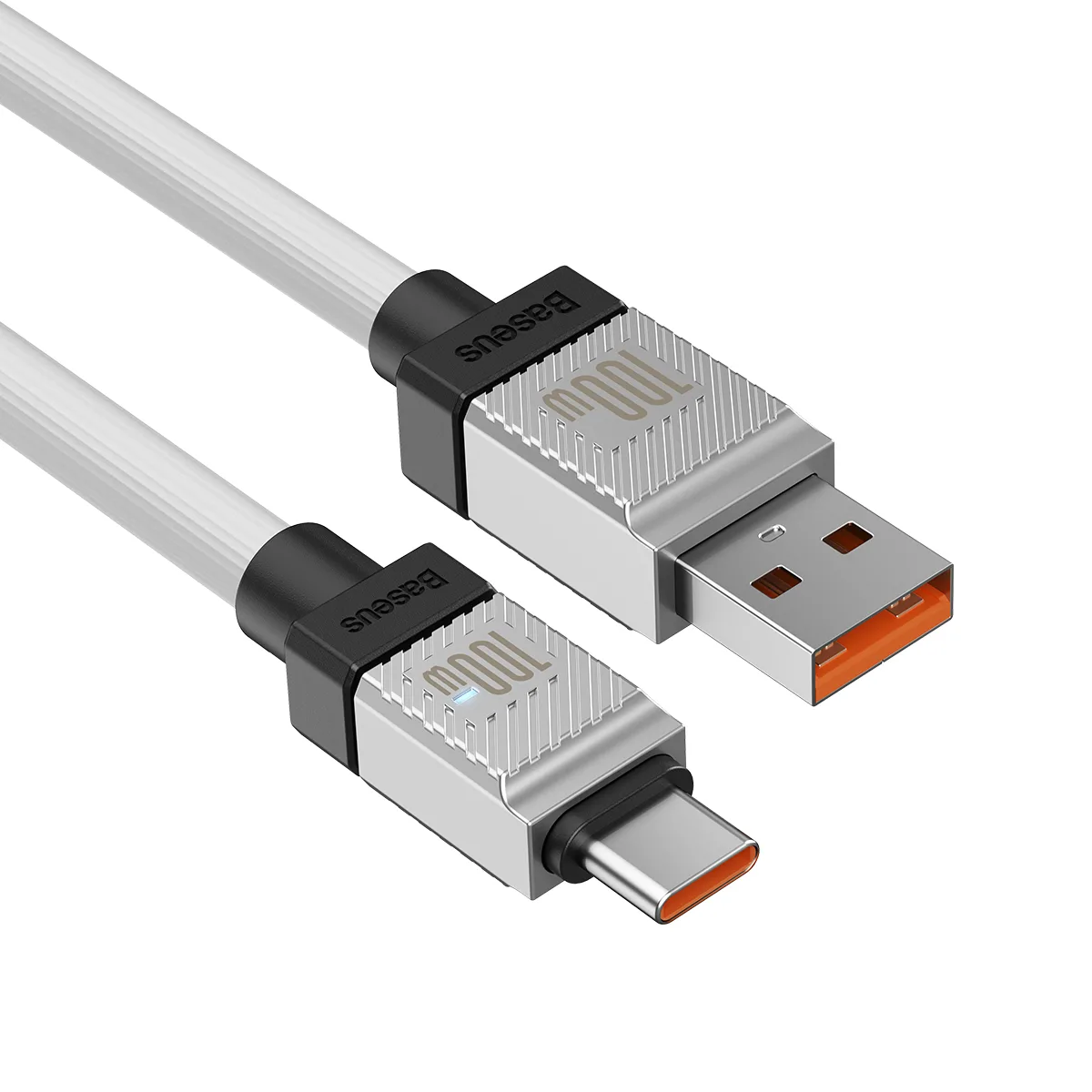 Baseus cable CoolPlay USB – USB-C 1m 100W white
