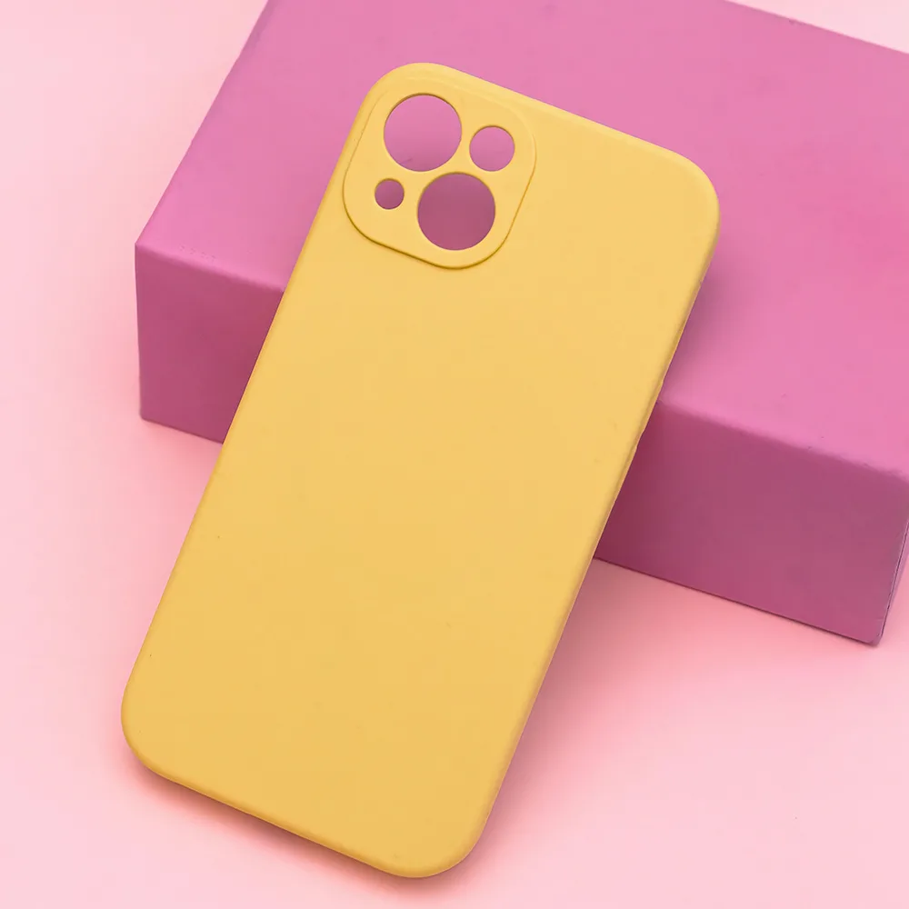 Mag Invisible fodral för iPhone 13 6,1″ pastellgult