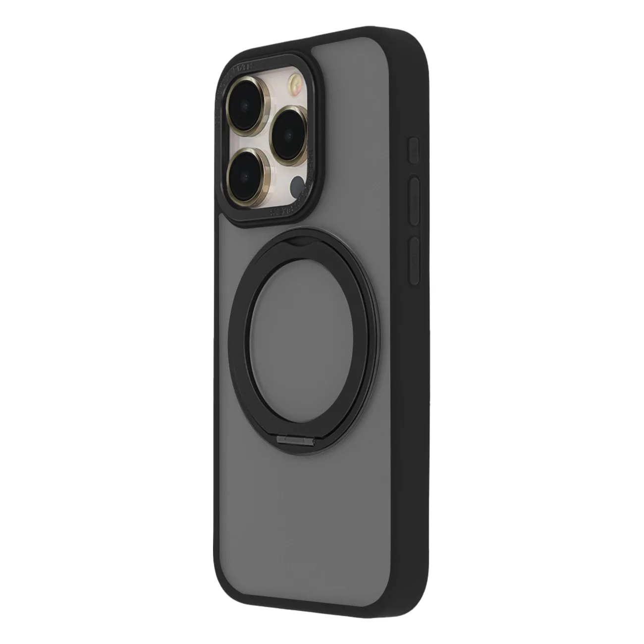 Säker Snurrande Mag Fodral för iPhone 14 Pro 6,1″ svart