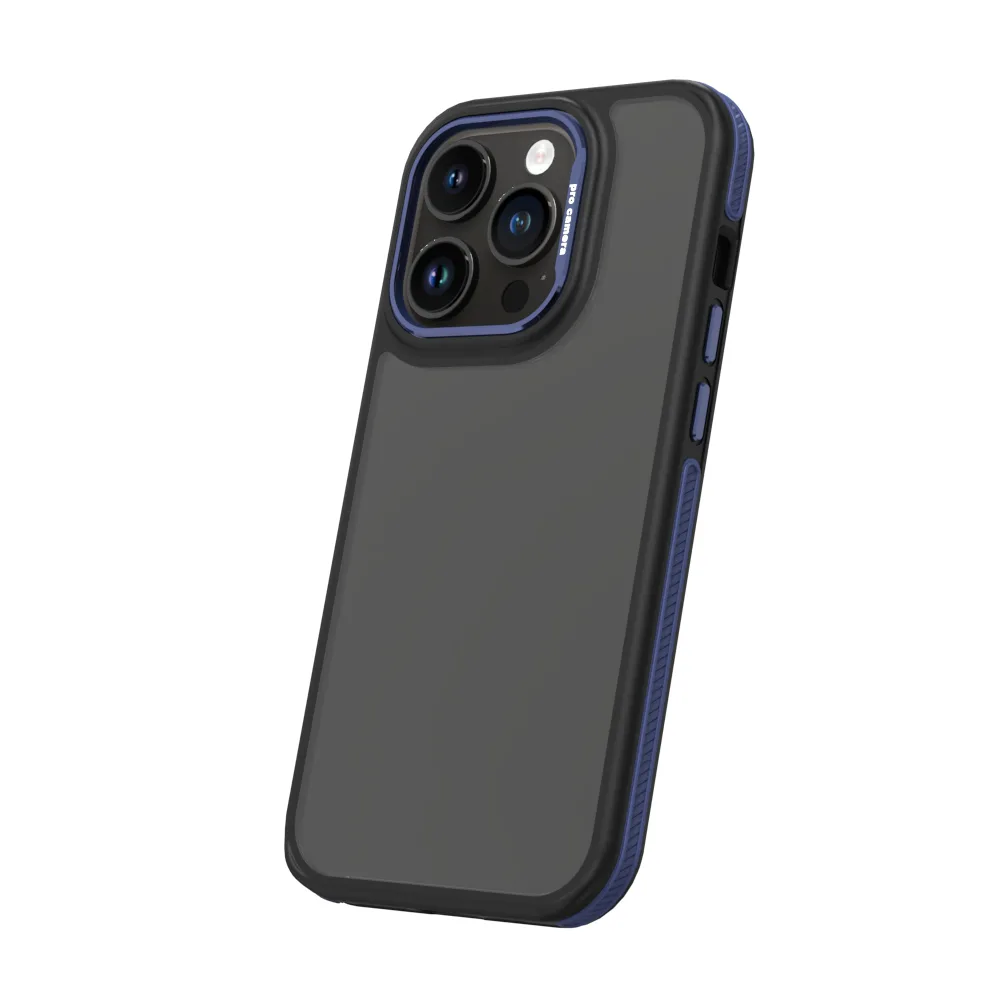 Kristallsvart fodral till iPhone 16e blå