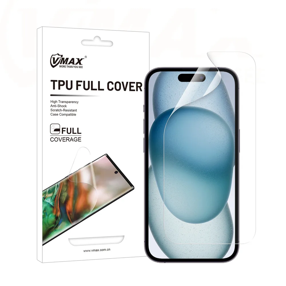 Vmax skyddande film osynlig TPU-film – fullständigt skydd för iPhone 11