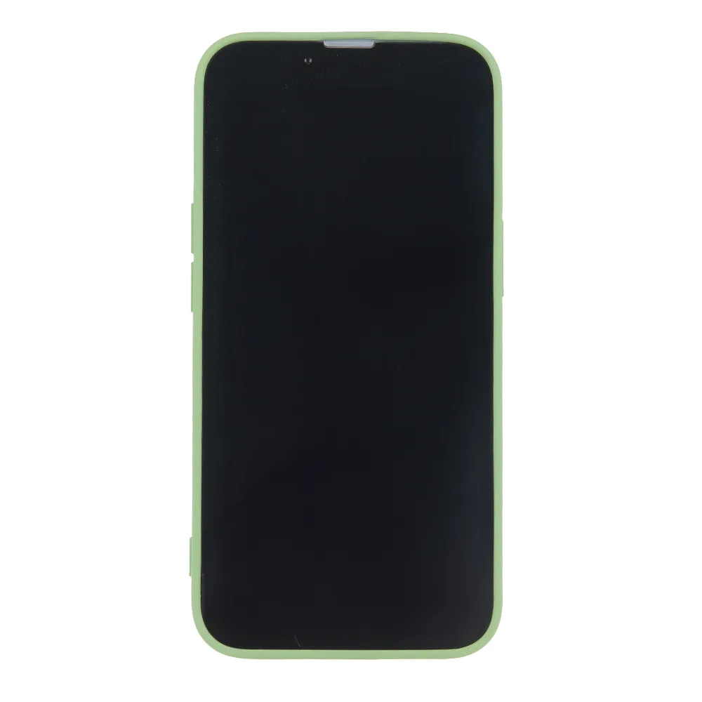 Enkelt Color Mag-fodral för iPhone 16e i ljusgrönt