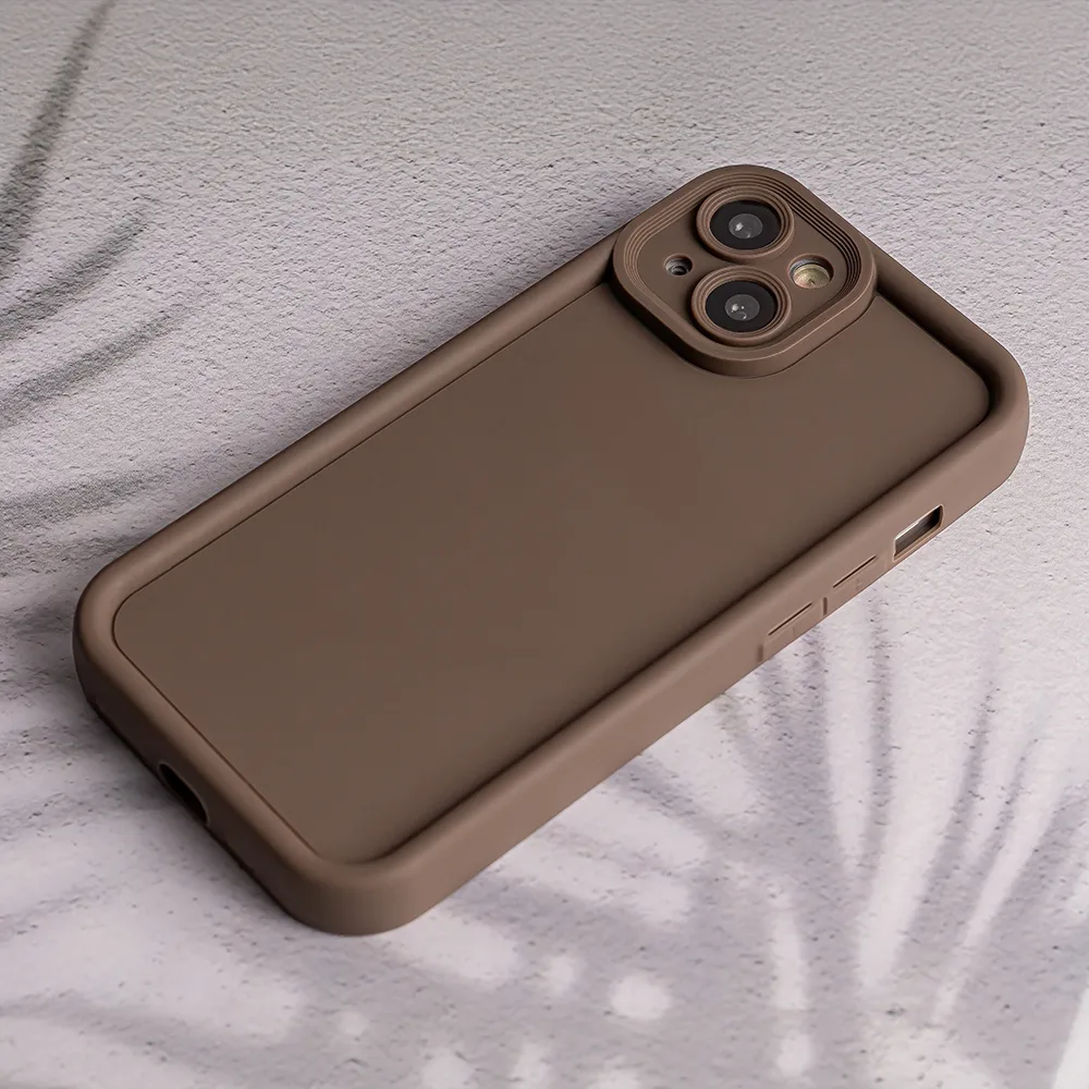 Ramtålig TPU-fodral för Oppo A79 5G i brun färg