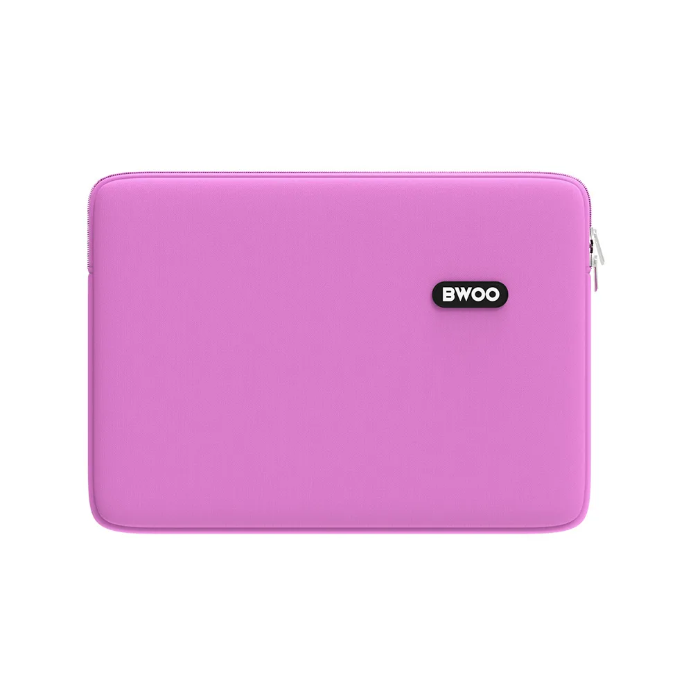 BWOO neopren laptopväska storlek 14 tum rosa