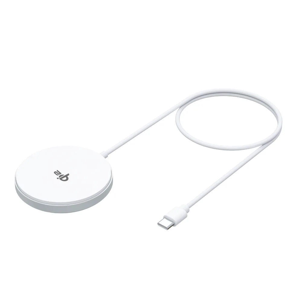 För evigt MAWC-300 magnetisk trådlös laddare Qi2 15W silver