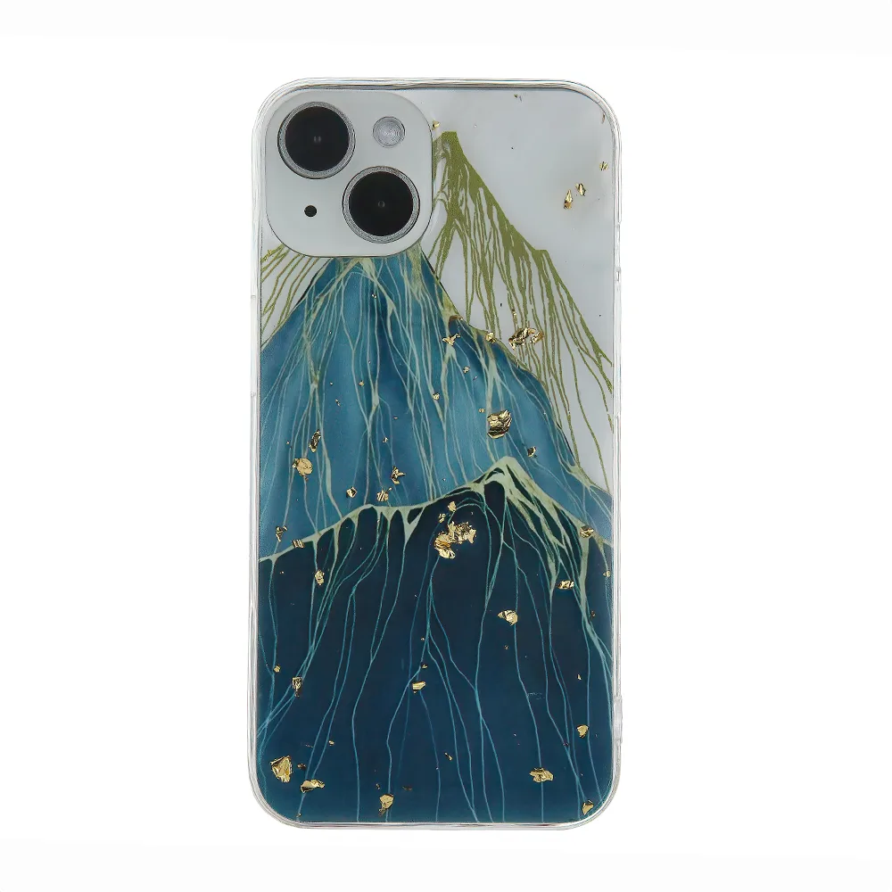 Guld Glam-fodral till Samsung Galaxy A25 5G (global) mountain