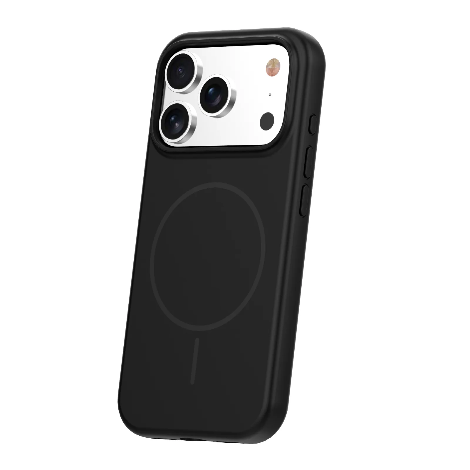 Silicone Thin Mag case for iPhone 17 Pro Max 6,9″ black