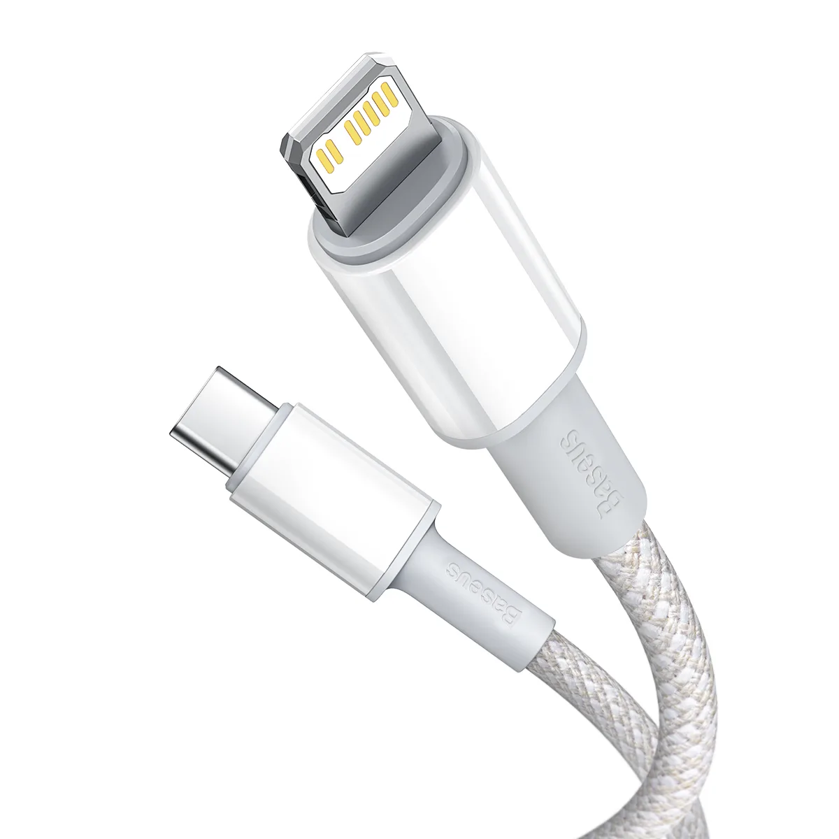 Baseus cable High Density PD USB-C – Lightning 2,0 m white 20W