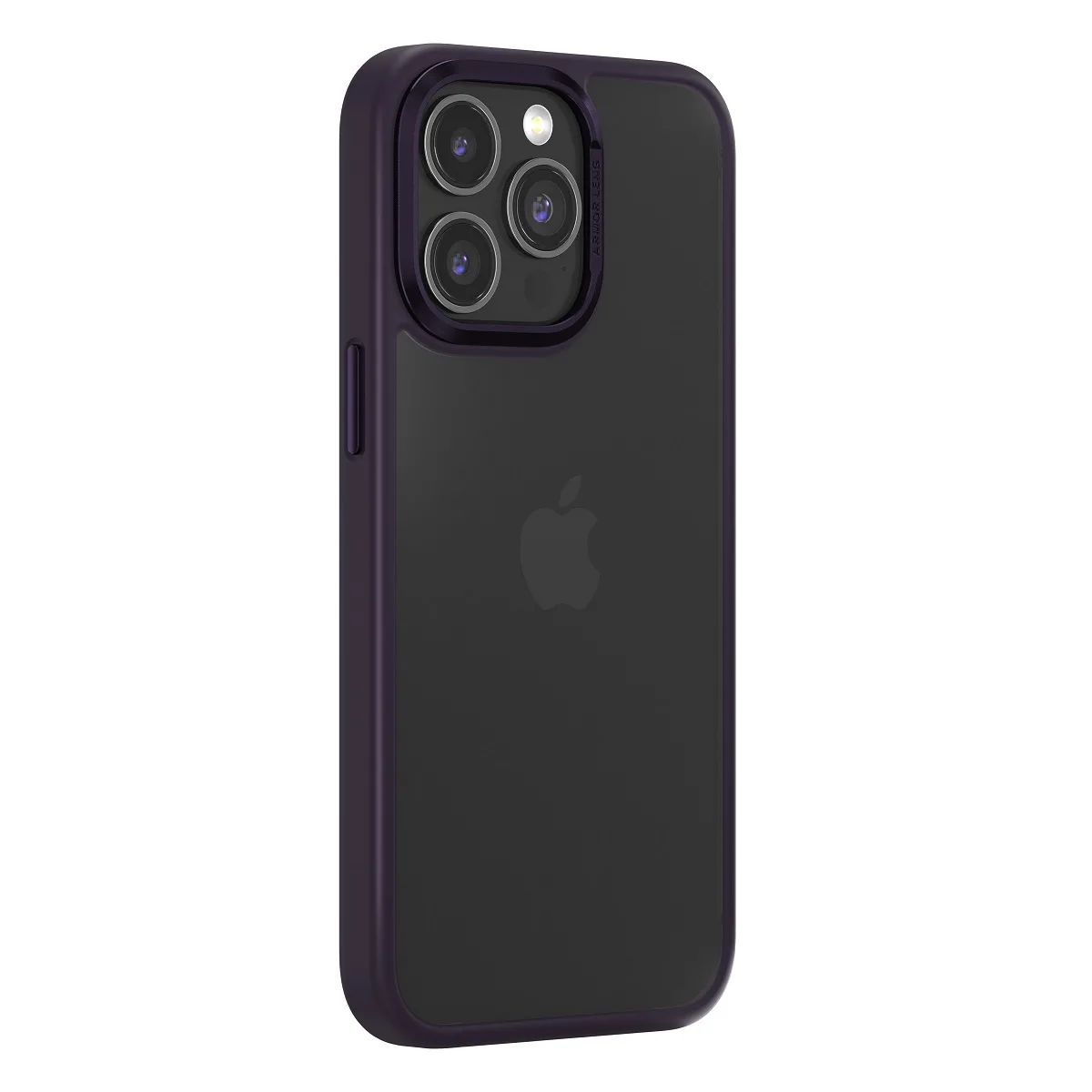 Kommafodral Joy Elegant för iPhone 15 Pro Max mörklila