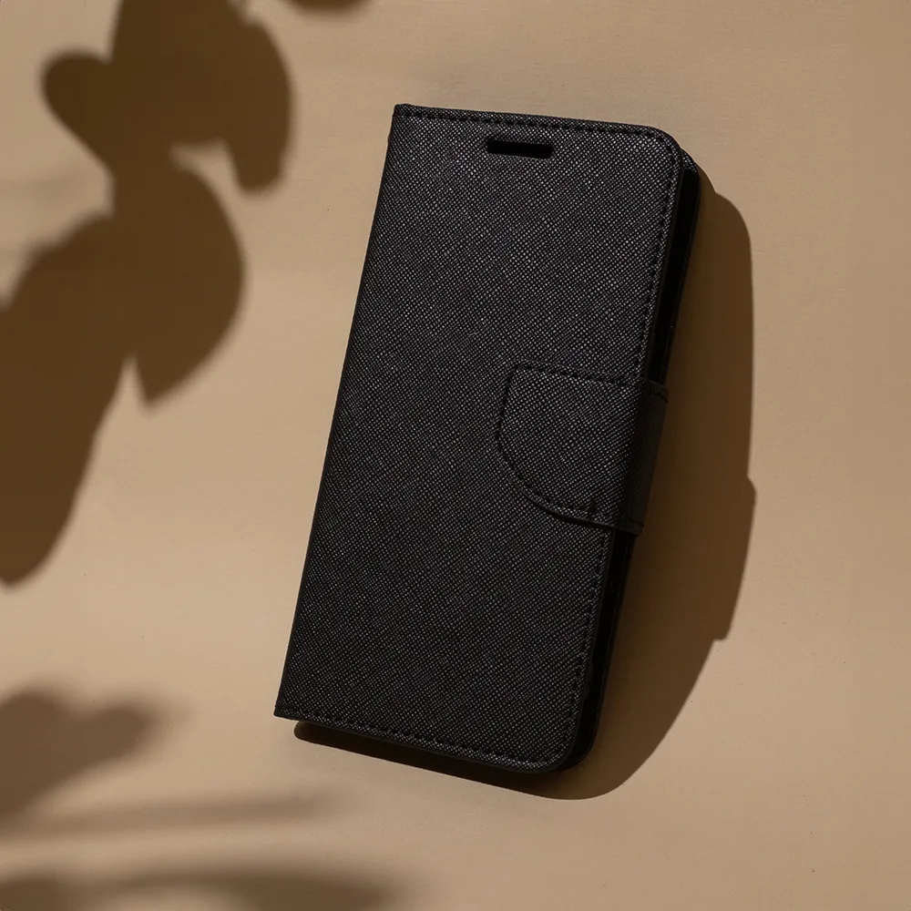 Smart Fancy-fodral för iPhone 16 6,1″ svart
