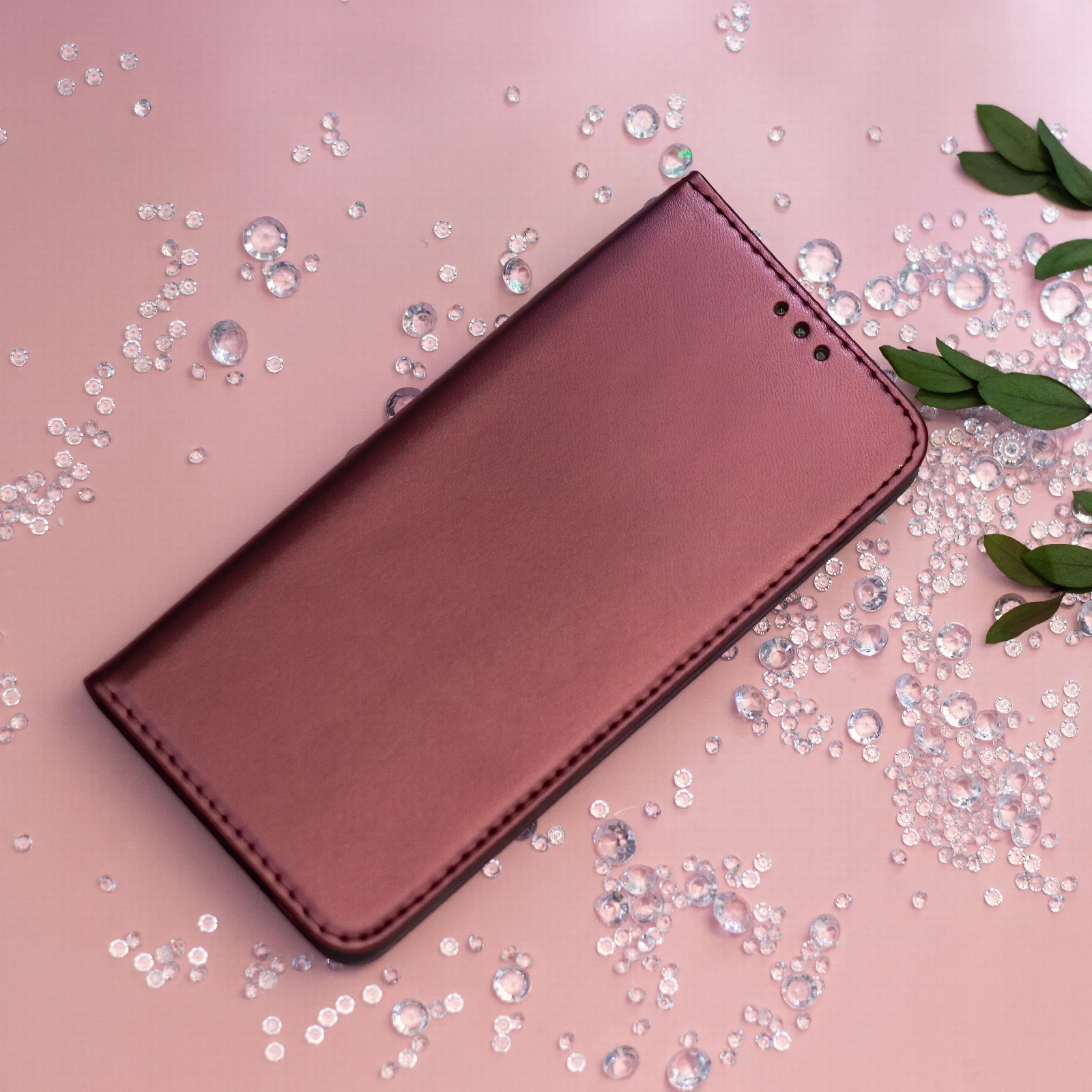 Smart Magnetic case for Samsung Galaxy A20e burgundy