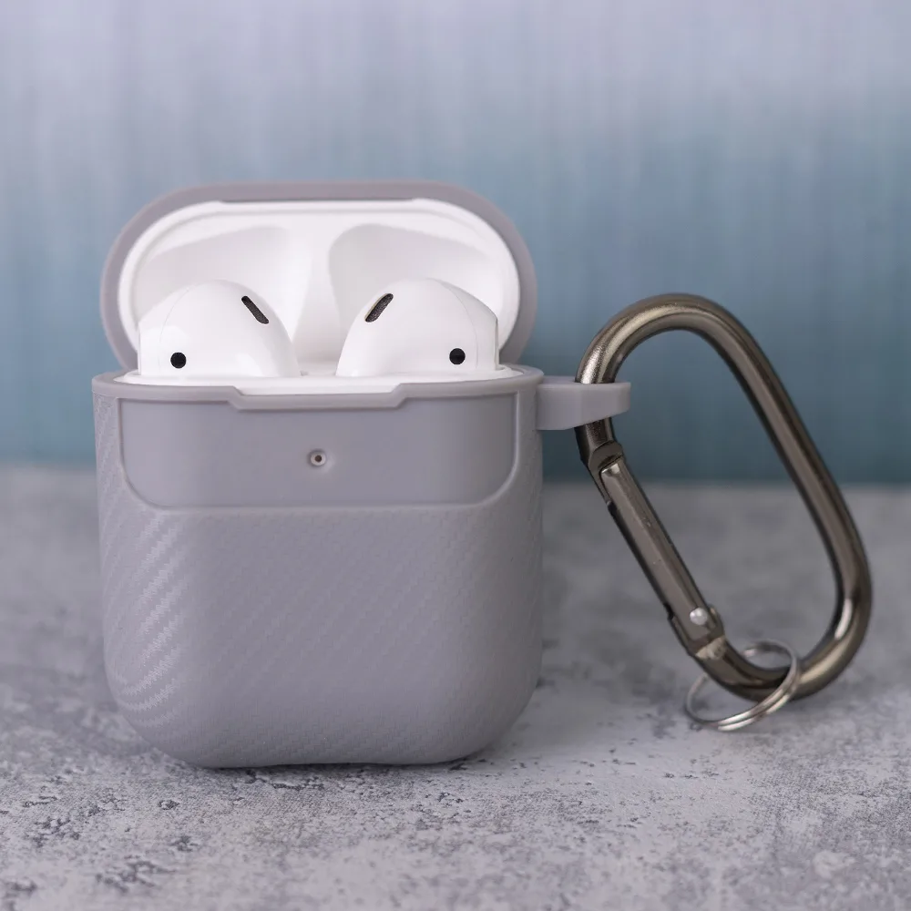 Kol-fodral för Airpods 4 i grått